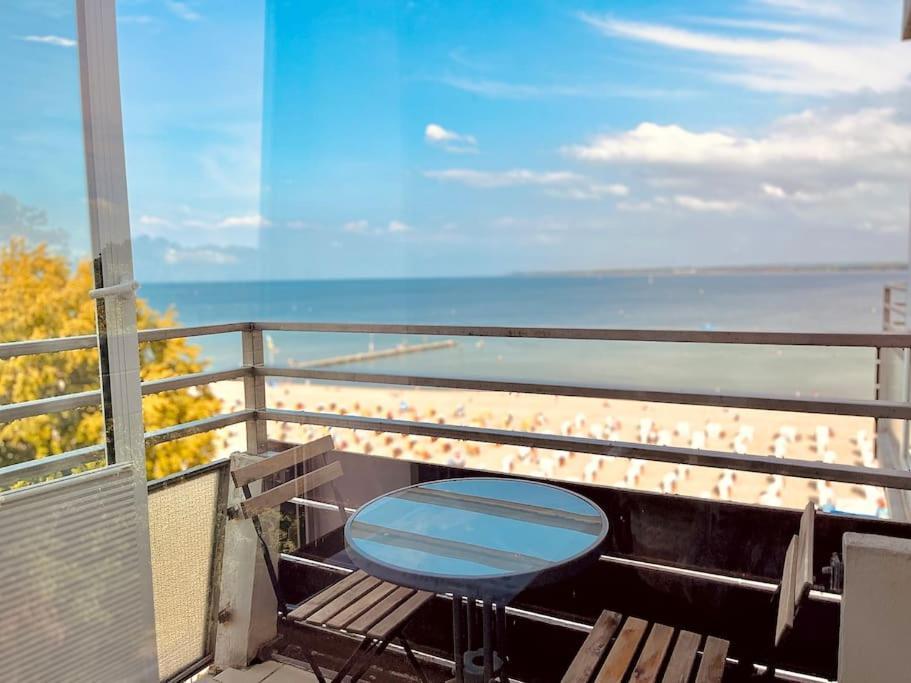 Penthaus Horizont Mit Meerblick Lübeck Exteriör bild