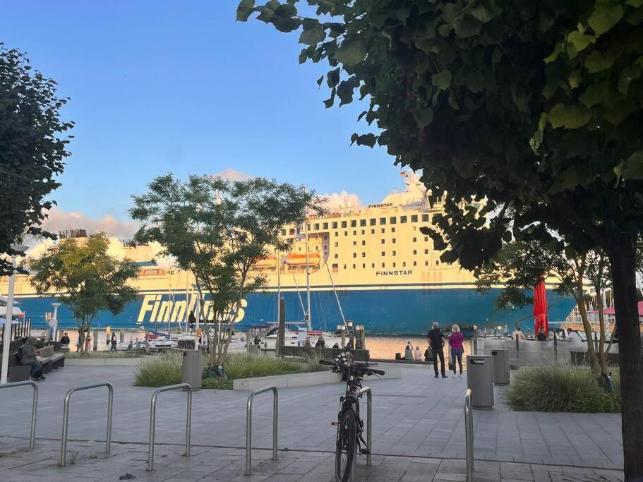 Penthaus Horizont Mit Meerblick Lübeck Exteriör bild